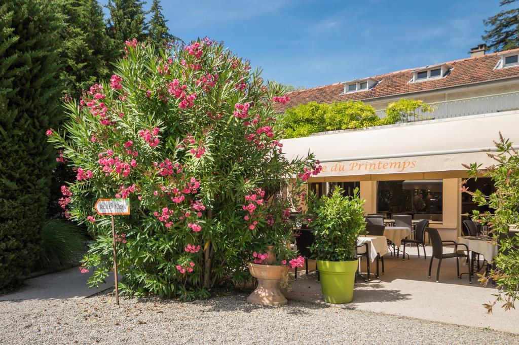 Logis Le Printemps Hotel Restaurant - Montélimar Exterior foto